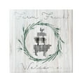 thumbnail image 1 of Stupell Industries Farm Fresh Welcome Sign Tartan Cow Laurels , 36 x 36, Design by Carol Robinson, 1 of 6