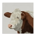 thumbnail image 1 of Stupell Industries Rustic Lodge Farm Friend Cow Portrait Canvas Art, 17 x 17, by Marcus Prime, 1 of 8
