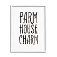 thumbnail image 1 of Stupell Industries Farm House Charm Phrase Abstract Grain Pattern Typography, 16 x 20, Design by Daphne Polselli, 1 of 7