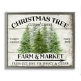 thumbnail image 1 of Stupell Industries Farm & Market Christmas Holiday Painting Gray Floater Framed Canvas Art Prints Wall Art, 21 x 17, 1 of 10