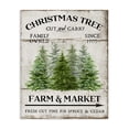 thumbnail image 1 of Stupell Industries Rustic Lodge Farm Market Christmas Trees Canvas Art, 16 x 20, by Creatif Belle, 1 of 8