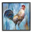 thumbnail image 1 of Stupell Industries Farm Rooster Contemporary Painting Morning Country Bird Farmhouse Painting Black Framed Art Print Wall Art, 12 x 12, Design by Nan, 1 of 7