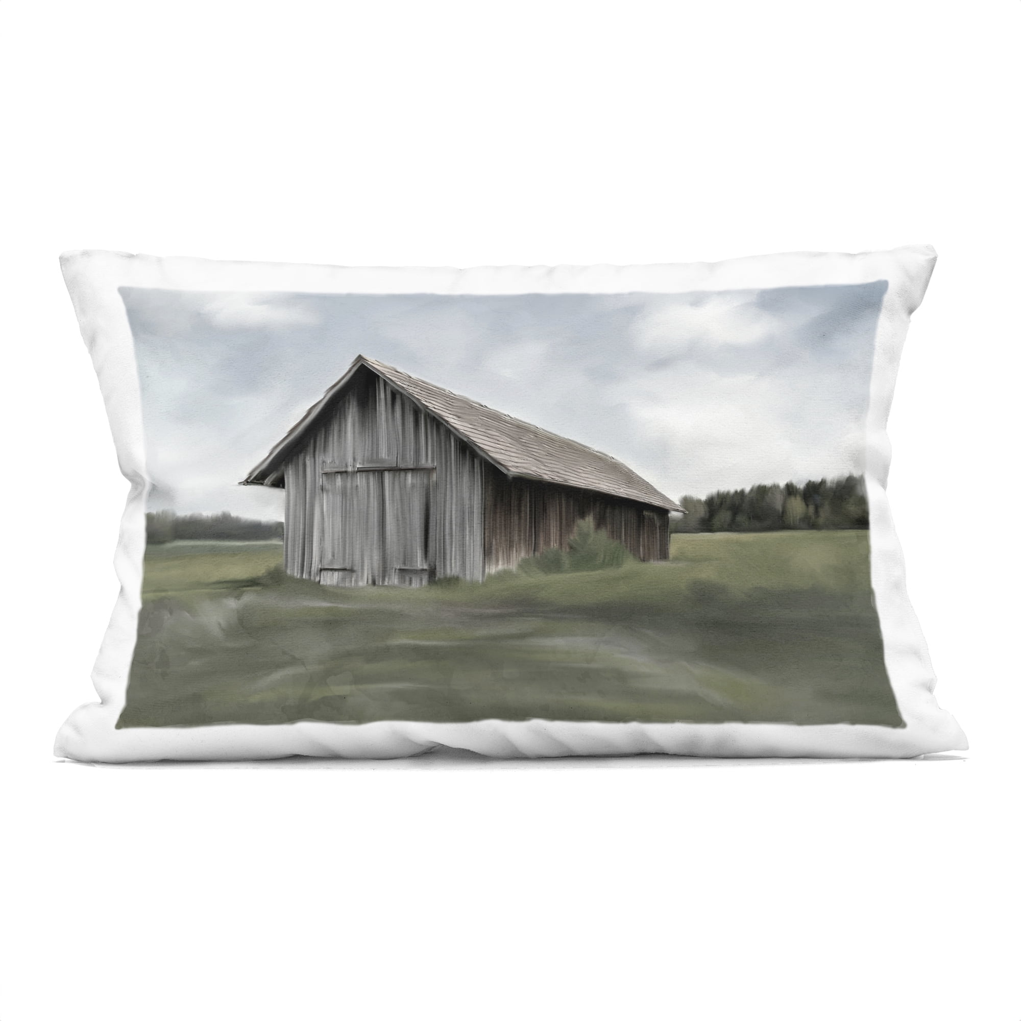 Stupell Industries Farm's Back Pasture Decorative Printed Throw Pillow, design by Kim Allen
