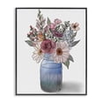thumbnail image 1 of Stupell Industries Farmhouse Farmer's Market Vase Black Framed Giclee Art, 24 x 30, by Alisha Kiara Design, 1 of 8
