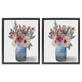 thumbnail image 1 of Stupell Industries French Country Farmer's Market Vases Black 2pc Floating Frame Art Set, 17 x 21 each, by Alisha Kiara Design, 1 of 7