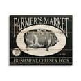 thumbnail image 1 of Stupell Industries Farmer's market Est. 1902 Vintage Sign Farm Pig, 20 x 16, Design by Stephanie Workman Marrott, 1 of 6