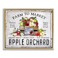 thumbnail image 1 of Stupell Industries Farmhouse Farmhouse Apple Orchard Gold Floating Frame Canvas Art, 21 x 17, by Creatif Belle, 1 of 8