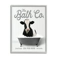 thumbnail image 1 of Stupell Industries Farmhouse Bathtub Bubbles Animals & Insects Painting Gray Framed Art Print Wall Art, 16 x 20, 1 of 9