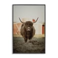 thumbnail image 1 of Stupell Industries Farmhouse Cattle on Farm Field Black Framed Giclee Art, 12 x 18, by Dakota Diener, 1 of 8