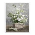 thumbnail image 1 of Stupell Industries Farmhouse Cottage Gardening Bouquet White Framed Giclee Art, 11 x 14, by Danhui Nai, 1 of 7