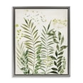 thumbnail image 1 of Stupell Industries Farmhouse Delicate Herbs & Leaves Gray Floating Frame Canvas Art, 17 x 21, by Hannah Dawson, 1 of 8