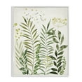 thumbnail image 1 of Stupell Industries Farmhouse Delicate Herbs & Leaves White Framed Giclee Art, 11 x 14, by Hannah Dawson, 1 of 8