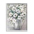 thumbnail image 1 of Stupell Industries Farmhouse Dogwood Floral Garden Botanical & Floral Painting White Framed Art Print Wall Art, 1 of 5