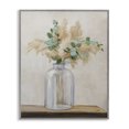 thumbnail image 1 of Stupell Industries Farmhouse Eucalyptus Herb Vase Gray Framed Giclee Art, 16 x 20, by Julia Purinton, 1 of 8