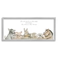 thumbnail image 1 of Stupell Industries Farmhouse Family Meal Animals & Insects Painting Gray Framed Art Print Wall Art, 24 x 10, 1 of 8