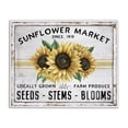 thumbnail image 1 of Stupell Industries Farmhouse Farmhouse Sunflower Market White Framed Giclee Art, 20 x 16, by Creatif Belle, 1 of 8