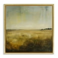 thumbnail image 1 of Stupell Industries Farmhouse Field Abstraction Landscape & Nature Painting Gold Floater Framed Canvas Art Print Wall Art, 25 x 25, 1 of 10