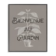 thumbnail image 1 of Stupell Industries Farmhouse French Garden Plant Phrase Black Framed Giclee Art, 24 x 30, by Lil' Rue, 1 of 7