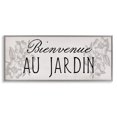 thumbnail image 1 of Stupell Industries Farmhouse French Garden Welcome Gray Framed Giclee Art, 24 x 10, by Lil' Rue, 1 of 7