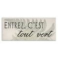 thumbnail image 1 of Stupell Industries Farmhouse French It's All Green Canvas Art, 24 x 10, by Lil' Rue, 1 of 7
