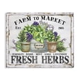thumbnail image 1 of Stupell Industries French Country Farmhouse Fresh Herbs Canvas Art, 20 x 16, by Creatif Belle, 1 of 8