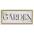 thumbnail image 1 of Stupell Industries Farmhouse Garden with Plant Sprigs Gold Floating Frame Canvas Art, 25 x 11, by Lil' Rue, 1 of 8