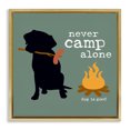thumbnail image 1 of Stupell Industries Farmhouse Gold Floating Frame Canvas Art, 25 x 25, by Dog Is Good, 1 of 8