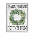 thumbnail image 1 of Stupell Industries Farmhouse Kitchen Phrase Tree Leaf Wreath Soft Script, 11 x 14, Design by Lettered and Lined, 1 of 7