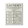 thumbnail image 1 of Stupell Industries Farmhouse Laundry Schedule Sort Tomorrow Wash Later, 24 x 30, Design by Daphne Polselli, 1 of 6