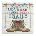 thumbnail image 1 of Stupell Industries Farmhouse Leave Road Take the Trails Canvas Art, 36 x 36, by Deb Strain, 1 of 7