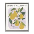thumbnail image 1 of Stupell Industries Farmhouse Marche Aux Pears Gray Floating Frame Canvas Art, 17 x 21, by Wild Apple Portfolio, 1 of 8