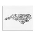 thumbnail image 1 of Stupell Industries Farmhouse North Carolina State Cities Canvas Art, 20 x 16, by The Saturday Evening Post, 1 of 7