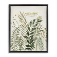 thumbnail image 1 of Stupell Industries Farmhouse Palm Leaves & Herbs Black Floating Frame Canvas Art, 17 x 21, by Hannah Dawson, 1 of 8