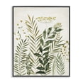 thumbnail image 1 of Stupell Industries Farmhouse Palm Leaves & Herbs Black Framed Giclee Art, 11 x 14, by Hannah Dawson, 1 of 8