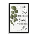 thumbnail image 1 of Stupell Industries Farmhouse Proverb & Herb Sprig Black Floating Frame Canvas Art, 17 x 25, by Amber Clarkson, 1 of 7