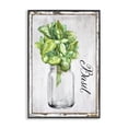 thumbnail image 1 of Stupell Industries Farmhouse Rustic Garden Basil Black Framed Giclee Art, 12 x 18, by Creatif Belle, 1 of 8