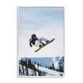 thumbnail image 1 of Stupell Industries Farmhouse Snowboarder Air Tricks White Framed Giclee Art, 16 x 24, by Max Blakesberg Studios, 1 of 8