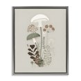 thumbnail image 1 of Stupell Industries Farmhouse Soft Mushrooms on Grey Gray Floating Frame Canvas Art, 25 x 31, by Petals Prints Design, 1 of 6