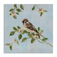 thumbnail image 1 of Stupell Industries Farmhouse Sparrow on Tree Branch Canvas Art, 30 x 30, by Sally Swatland, 1 of 7