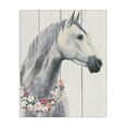 thumbnail image 1 of Stupell Industries Farmhouse Spirit Stallion with Flowers Canvas Art, 16 x 20, by James Wiens, 1 of 7