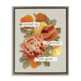 thumbnail image 1 of Stupell Industries Farmhouse Spread Joy Flowers Brown Floating Frame Canvas Art, 25 x 31, by House Fenway, 1 of 8