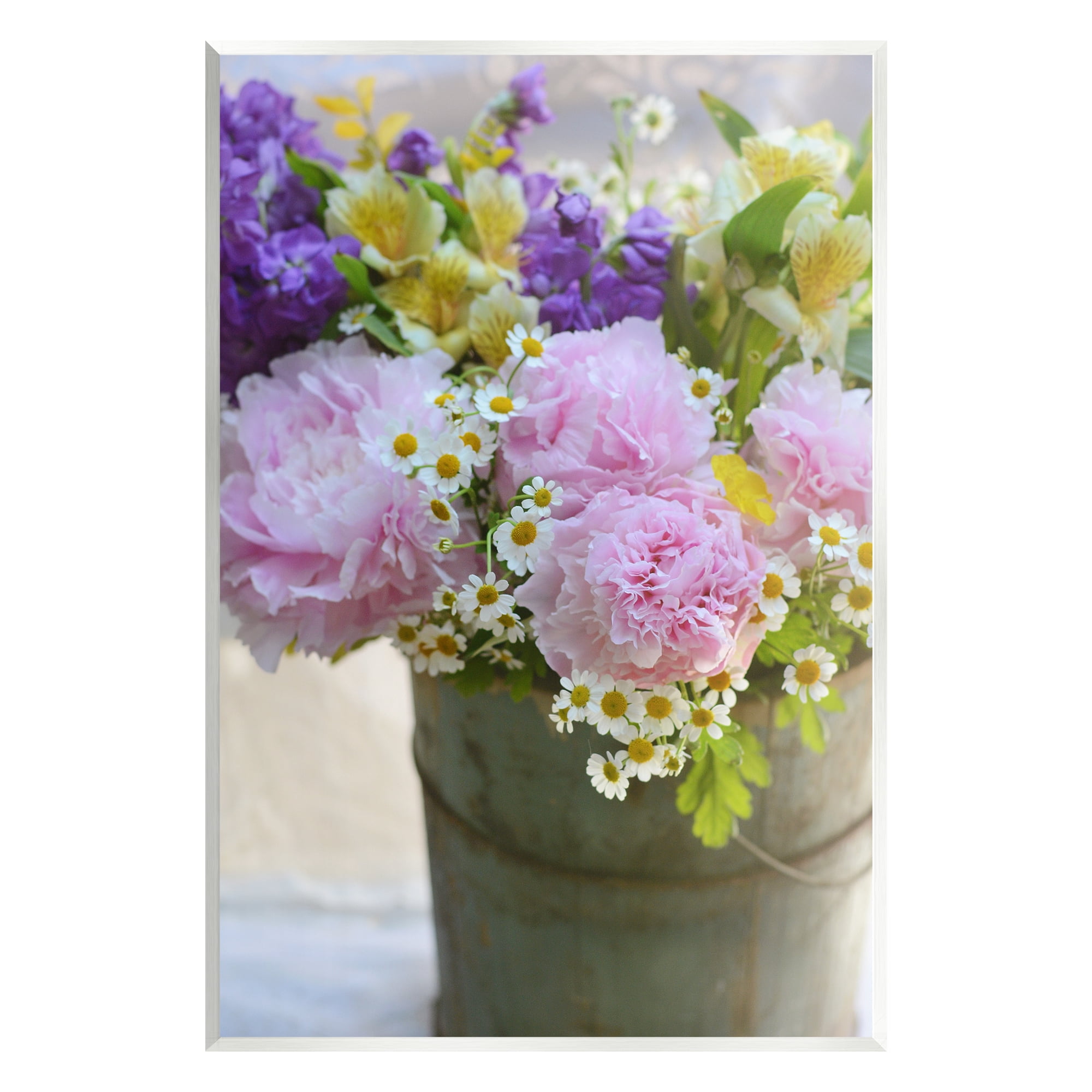 Stupell Industries Farmhouse Spring Blossoms Botanical & Floral Photography Unframed Art Print Wall Art, 10 x 15