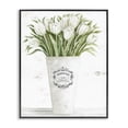 thumbnail image 1 of Stupell Industries Farmhouse Tulip Bouquet in Parisian Vase Black Framed Giclee Art, 11 x 14, by Cindy Jacobs, 1 of 7