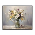 thumbnail image 1 of Stupell Industries Farmhouse Wildflowers in Glass Jar Black Framed Giclee Art, 14 x 11, by Franklyn Gregory, 1 of 8