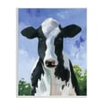 thumbnail image 1 of Stupell Industries Farmland Cow Cattle Country Painting Blue Sky Wood Wall Art, 13 x 19, Design by Caverly Smith, 1 of 5