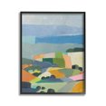 thumbnail image 1 of Stupell Industries Farmland Shapes Abstraction Landscape Painting Black Framed Art Print Wall Art, 16 x 20, 1 of 9