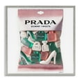 thumbnail image 1 of Stupell Industries Fashion Brand Candies Fashion Painting Gray Framed Art Print Wall Art, 12 x 12, 1 of 2