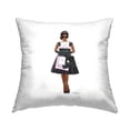 thumbnail image 1 of Stupell Industries Fashion Brand Shopping Girl Printed Throw Pillow Design by Amanda Greenwood, 1 of 6