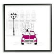 thumbnail image 1 of Stupell Industries Fashion Brand Shopping Town Graphic Art Black Framed Art Print Wall Art, Design by Alison Petrie, 1 of 7