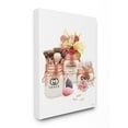 thumbnail image 1 of Stupell Industries Fashion Cosmetic Jars and Floral Bouquet Design by Ziwei Li, 24" x 30", 1 of 6